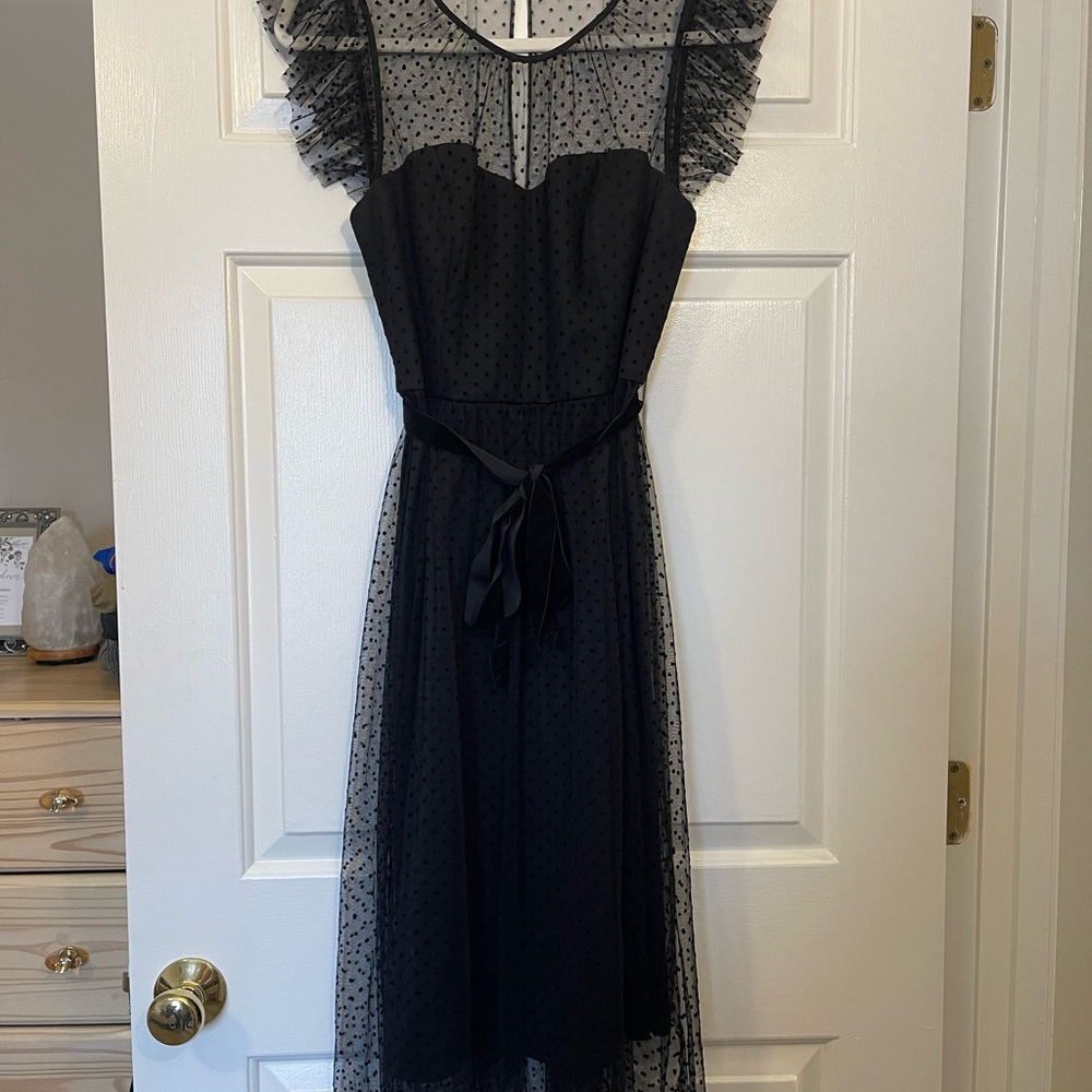 Jason Wu Black Polka Dot Dress